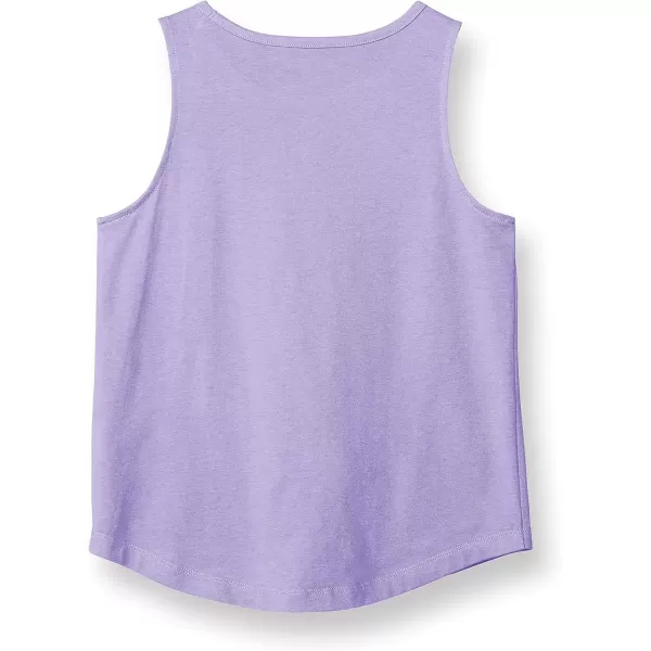 imageChampion Girls Tank Top with Rainbow C LogosSalty Purple Stacked Cs