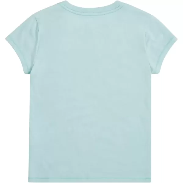 imageChampion Girls Tee Shirt for Kids Short Sleeve TShirt Girls TopsCanal Blue