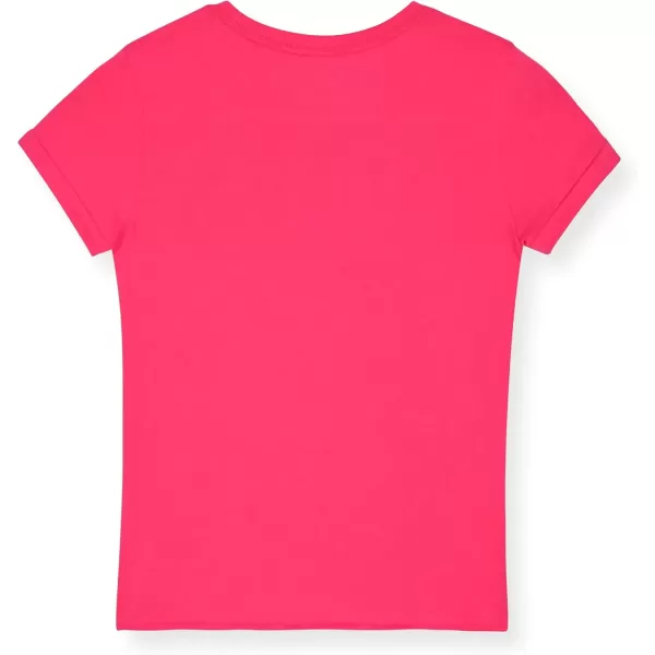 imageChampion Girls Tee Shirt for Kids Short Sleeve TShirt Girls TopsMagenta