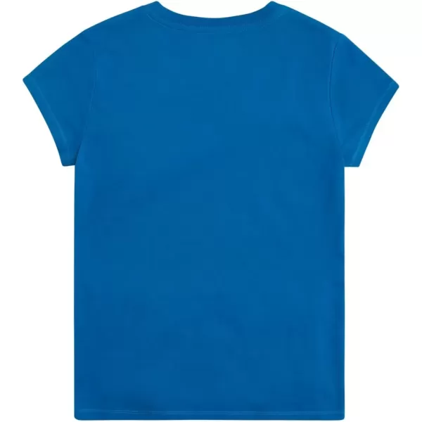 imageChampion Girls Tee Shirt for Kids Short Sleeve TShirt Girls TopsMeadow Blue