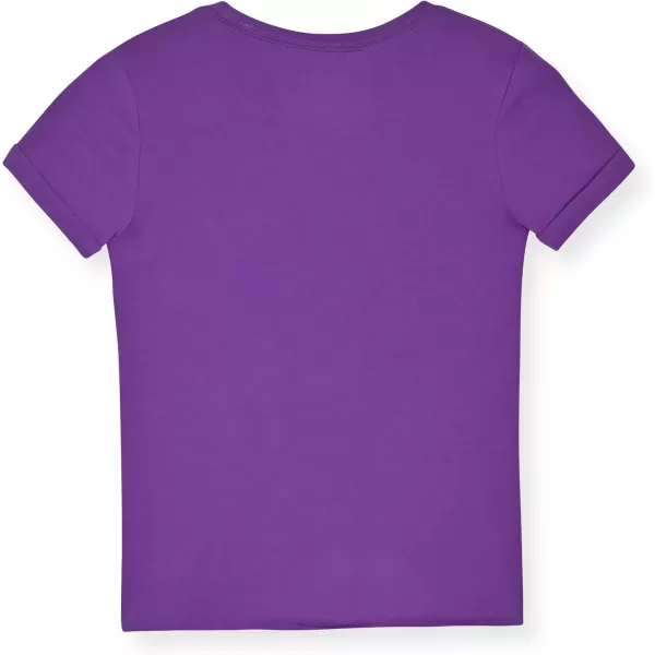 imageChampion Girls Tee Shirt for Kids Short Sleeve TShirt Girls TopsRoyal Lilac