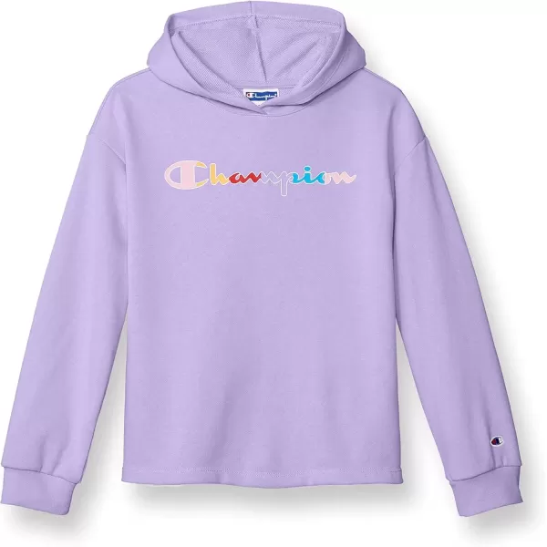 imageChampion Little Pullover Hoodie for Girls Lightweight Sweatshirt Graphics Salty Purple593039