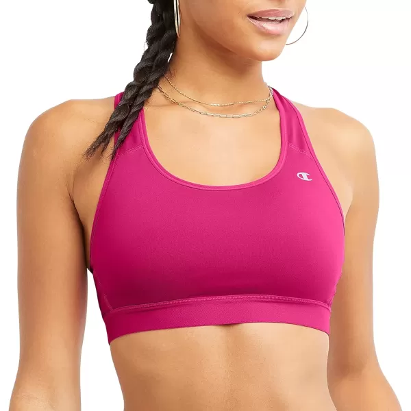 imageChampion WomenS Sports Bra Compression Moisture Wicking HighImpact Sports Bra For WomenFantastic Fuchsia