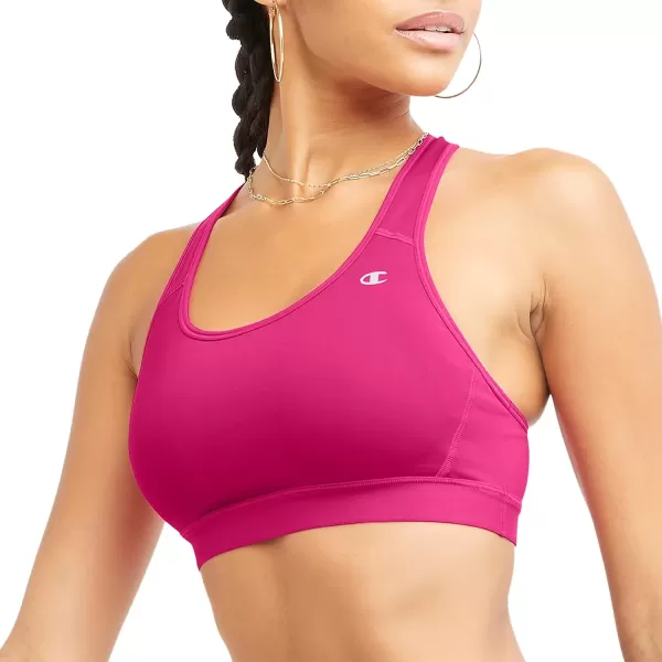 imageChampion WomenS Sports Bra Compression Moisture Wicking HighImpact Sports Bra For WomenFantastic Fuchsia