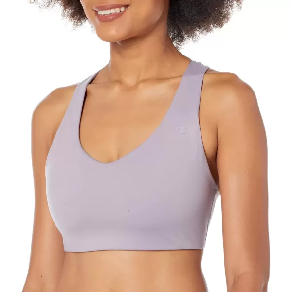 imageChampion WomenS Sports Bra Soft Touch Moisture Wicking Bra Low Impact Sports Bra For WomenSmoked Lilac