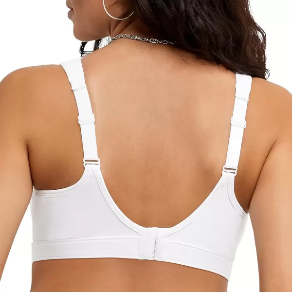 imageChampion Womens Sports Bra Spot Comfort Maximum Support HighImpact Sports Bra for WomenWhite