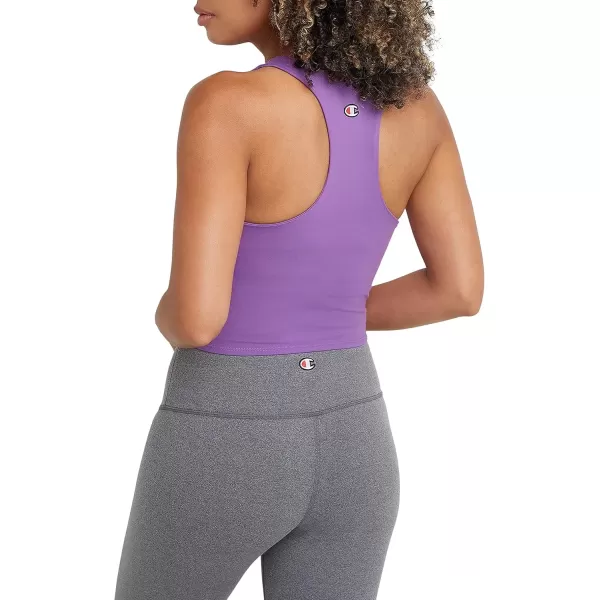 imageChampion WomenS Crop Top Soft Touch Moisture Wicking Ribbed Cropped Top For WomenCreative Mauve