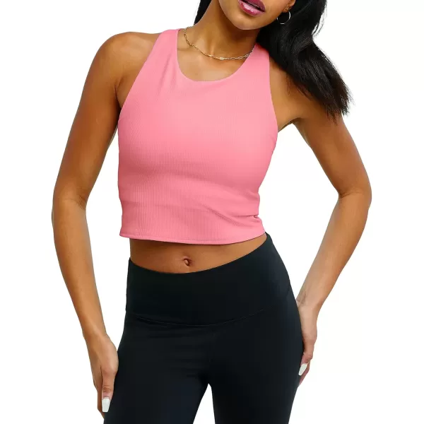 Pink Star Ribbed