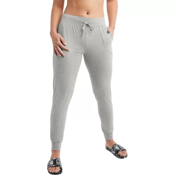 imageChampion WomenS Joggers Lightweight Lounge Comfortable Jersey Lounge Pants For Women 29Oxford Gray