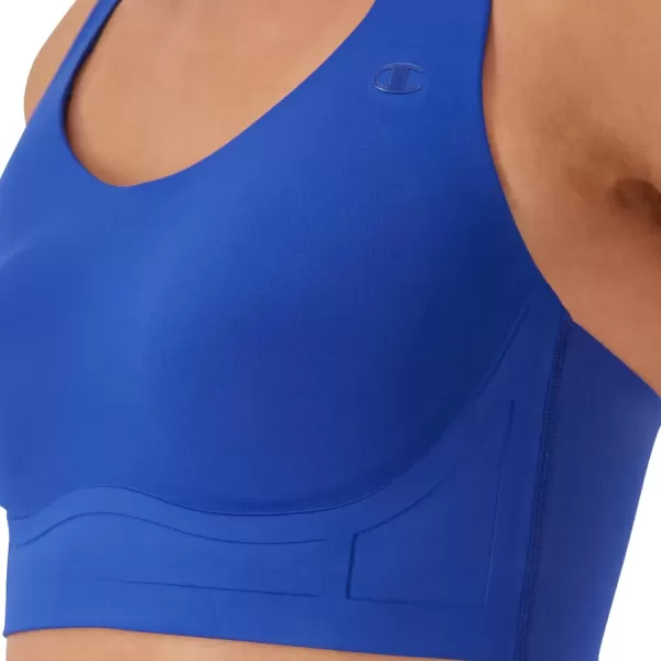 imageChampion WomenS Sports Bra Absolute Lift Moisture Wicking Moderate Support Bra For WomenAztec Blue