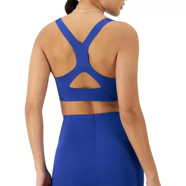imageChampion WomenS Sports Bra Absolute Lift Moisture Wicking Moderate Support Bra For WomenAztec Blue