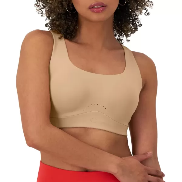 imageChampion WomenS Sports Bra Motion Control High Impact Sports Bra For Women Hybrid SizesNude