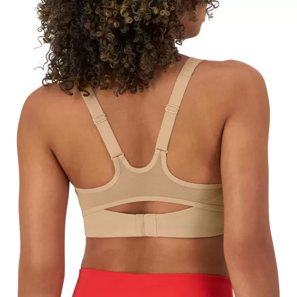 imageChampion WomenS Sports Bra Motion Control High Impact Sports Bra For Women Hybrid SizesNude