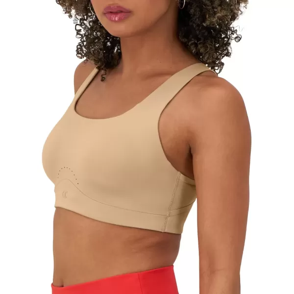 imageChampion WomenS Sports Bra Motion Control High Impact Sports Bra For Women Hybrid SizesNude