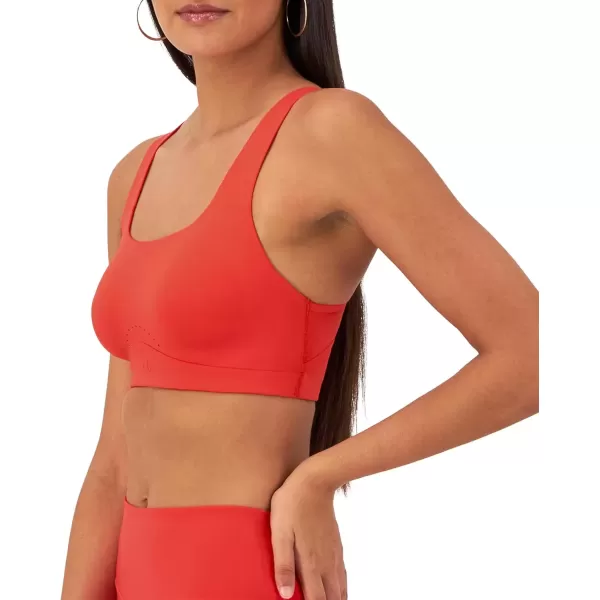 imageChampion WomenS Sports Bra Motion Control High Impact Sports Bra For Women Hybrid SizesSolar Crimson