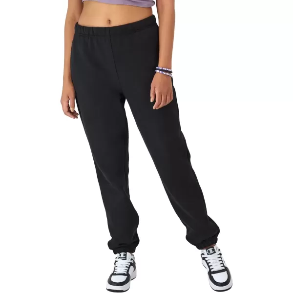 imageChampion WomenS Sweatpants Reverse Weave Fleece Joggers Sweatpants For Women 30Black
