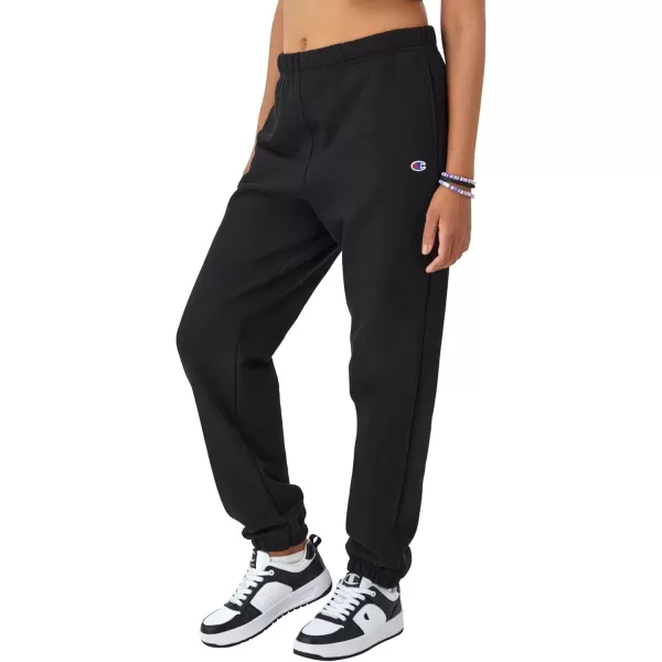 imageChampion WomenS Sweatpants Reverse Weave Fleece Joggers Sweatpants For Women 30Black