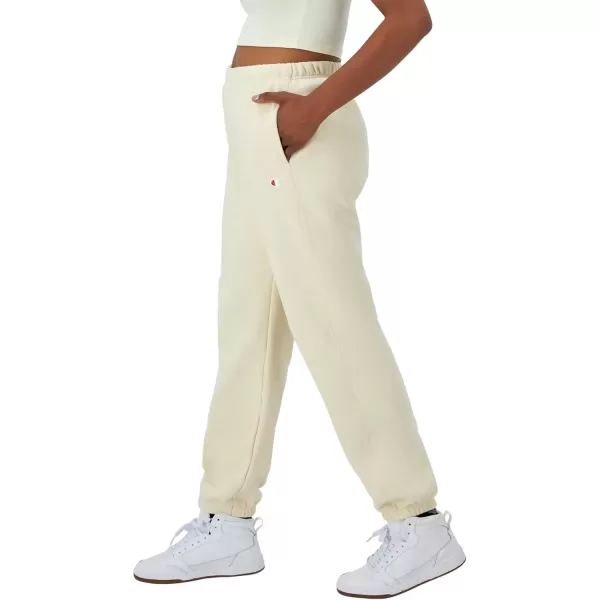 imageChampion WomenS Sweatpants Reverse Weave Fleece Joggers Sweatpants For Women 30Fresh Skin Tan C Logo