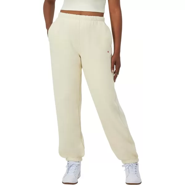 imageChampion WomenS Sweatpants Reverse Weave Fleece Joggers Sweatpants For Women 30Fresh Skin Tan C Logo
