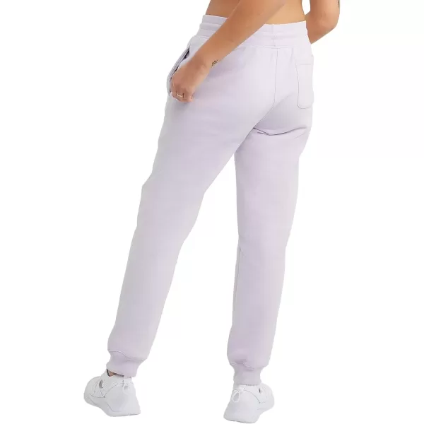 imageChampion WomenS Sweatpants Reverse Weave Fleece Joggers Sweatpants For Women 30Urban Lilac C Logo
