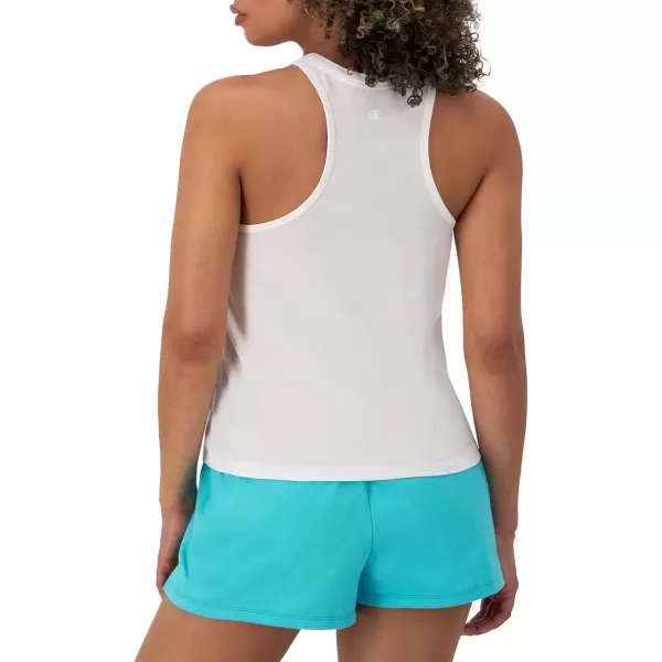 imageChampion WomenS Tank Top Soft Touch Moisture Wicking Anti Odor Athletic Top For WomenWhite