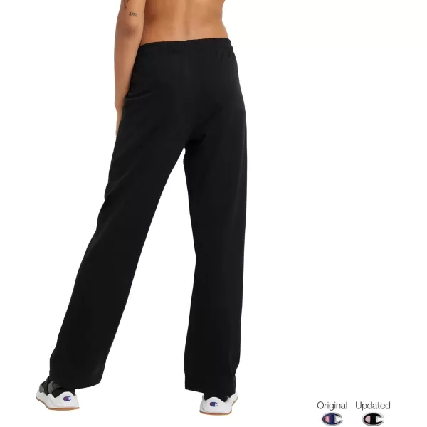 imageChampion Womens Lightweight Lounge Comfortable Jersey 315quot Pants Plus Size AvailableBlack