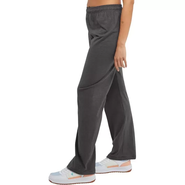 imageChampion Womens Lightweight Lounge Comfortable Jersey 315quot Pants Plus Size AvailableGranite Heather