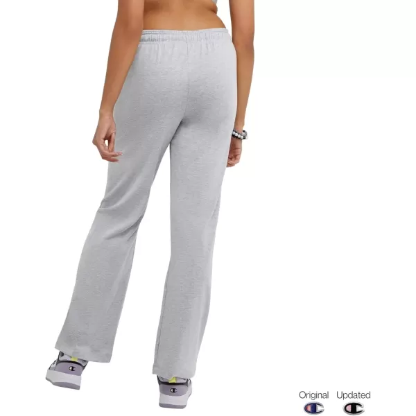 imageChampion Womens Lightweight Lounge Comfortable Jersey 315quot Pants Plus Size AvailableOxford Gray