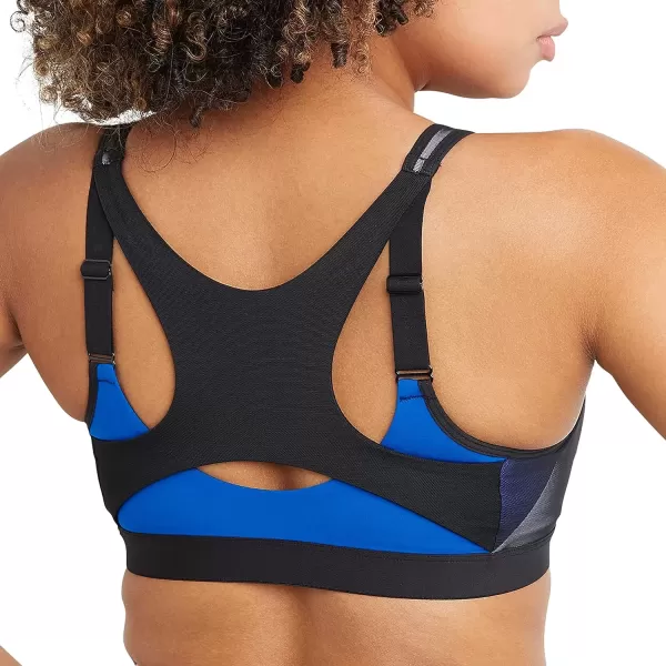 imageChampion Womens Sports Bra Motion Control Zip Highimpact Sports Bra Wirefree Bra for WomenSurf the Web