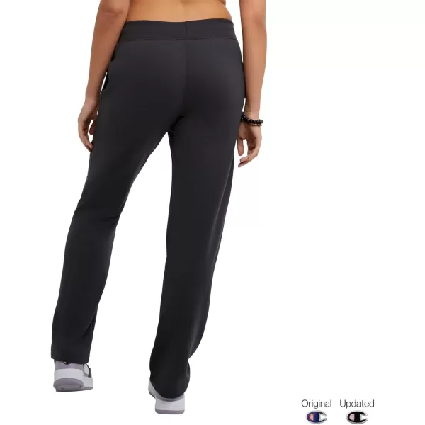 imageChampion Womens Sweatpants Powerblend Fleece Pants Comfortable Lounge Pants for WomenBlack