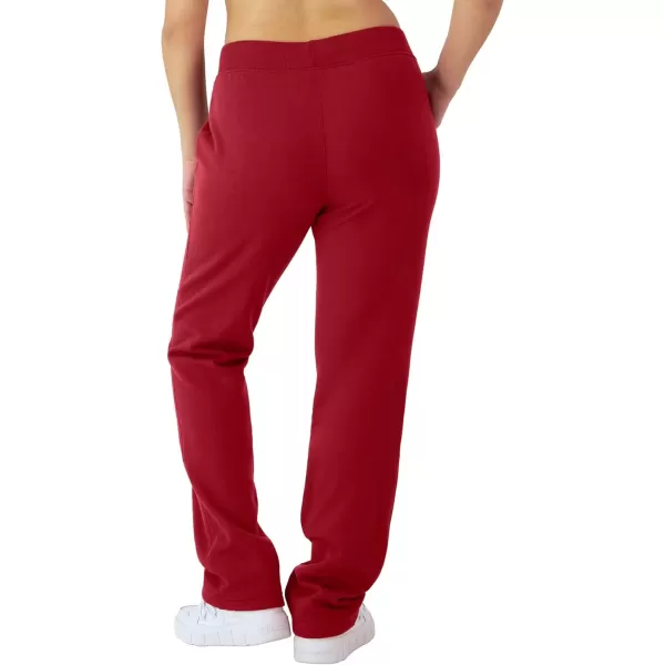 imageChampion Womens Sweatpants Powerblend Fleece Pants Comfortable Lounge Pants for WomenCardinal