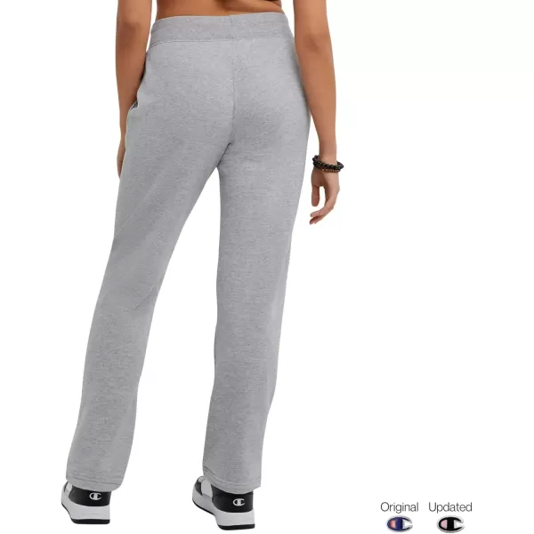 imageChampion Womens Sweatpants Powerblend Fleece Pants Comfortable Lounge Pants for WomenOxford Gray