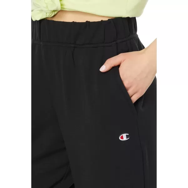imageChampion Womens Sweatpants Soft Touch Joggers Comfortable Sweatpants for Women 27quotBlack C Patch Logo