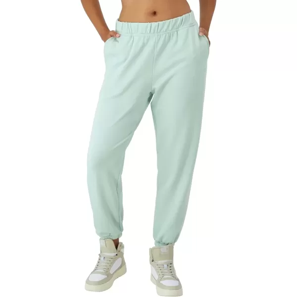 imageChampion Womens Sweatpants Soft Touch Joggers Comfortable Sweatpants for Women 27quotFrozen Pale Blue C Patch Logo