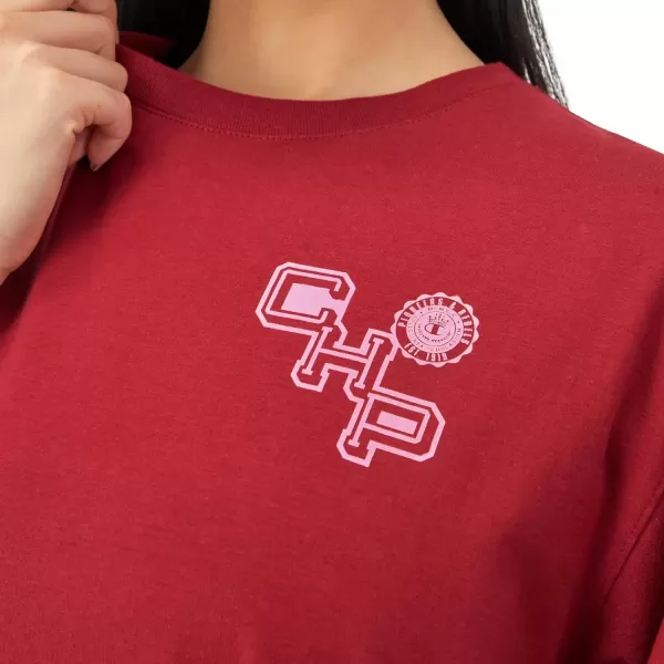 imageChampion Womens Tshirt Classic Oversized Tshirt Soft and Comfortable Tee Shirt For WomenCardinal Champion Collegiate Laurel