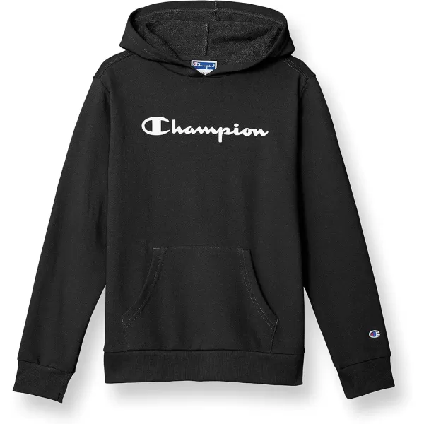 imageChampion Boys Hoodie Kids Sweatshirts for Boys Pullover Hoodie Multiple GraphicsBlack Script