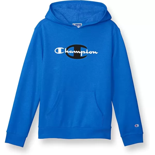 imageChampion Boys Hoodie Kids Sweatshirts for Boys Pullover Hoodie Multiple GraphicsBozzetto Blue C  Script Large