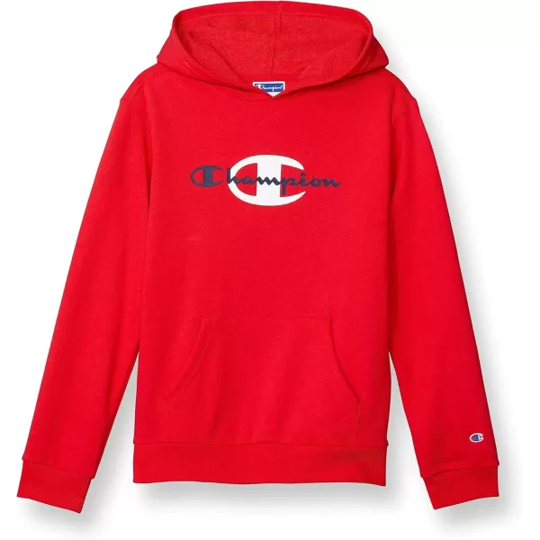 imageChampion Boys Hoodie Kids Sweatshirts for Boys Pullover Hoodie Multiple GraphicsScarlet C  Script Large