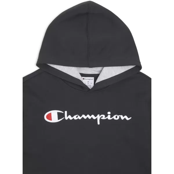 imageChampion Boys Hoodie for Kids Sweatshirt Fleece Youth Pullover With HoodBlack Signature