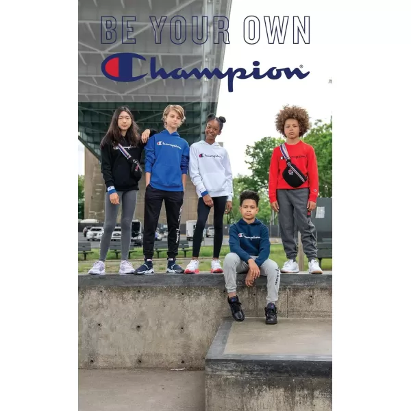 imageChampion Boys Hoodie for Kids Sweatshirt Fleece Youth Pullover With HoodDark Blue teal