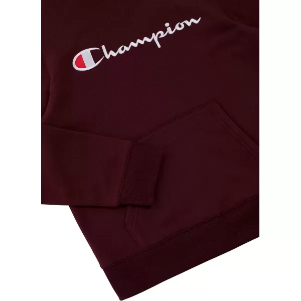 imageChampion Boys Hoodie for Kids Sweatshirt Fleece Youth Pullover With HoodGarnet Red