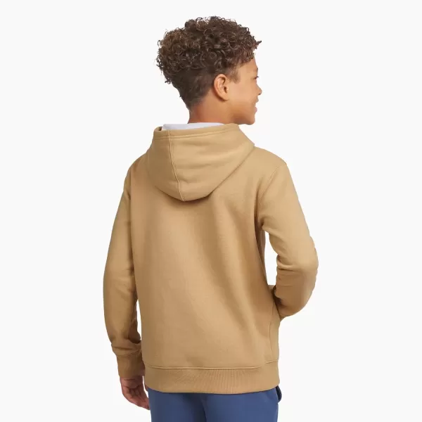 imageChampion Boys Hoodie for Kids Sweatshirt Fleece Youth Pullover With HoodKhaki