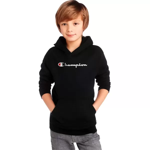imageChampion Boys Hoodie for Kids Sweatshirt Fleece Youth Pullover With HoodNavy