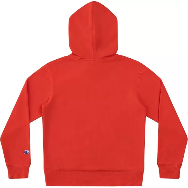 imageChampion Boys Hoodie for Kids Sweatshirt Fleece Youth Pullover With HoodOrange