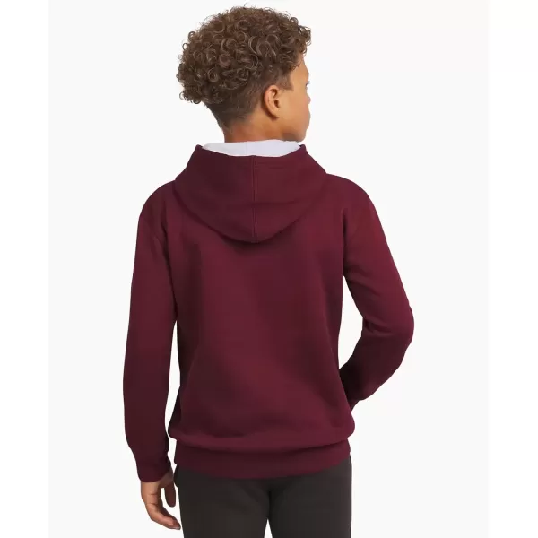 imageChampion Boys Hoodie for Kids Sweatshirt Fleece Youth Pullover With HoodWine