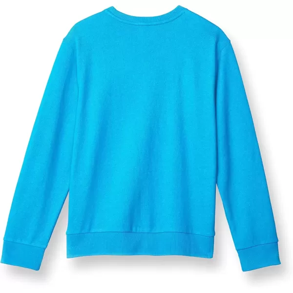 imageChampion Boys Kids Sweatshirt Crewneck Sweater French Terry ScriptNew Palatinate Blue Script