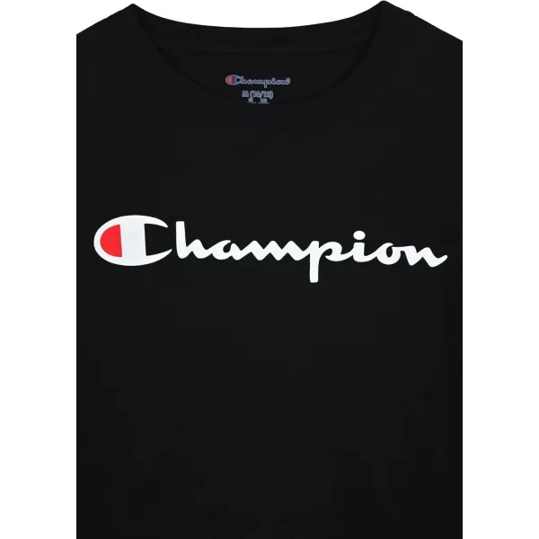 imageChampion Boys Long Sleeve Tee Shirt Kids TopsSignature Black