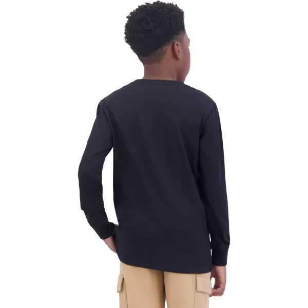 imageChampion Boys Long Sleeve Tee Shirt Kids TopsSignature Black