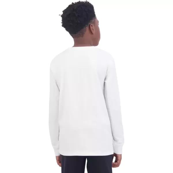 imageChampion Boys Long Sleeve Tee Shirt Kids TopsSignature Bright White
