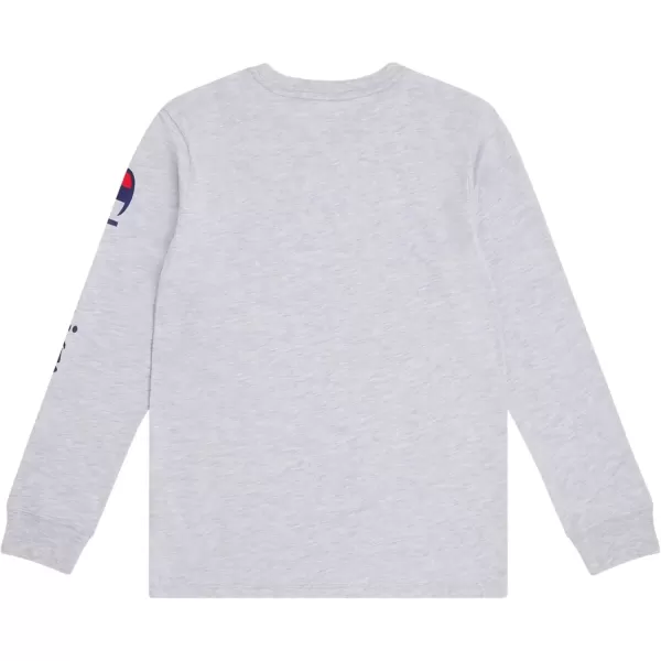 imageChampion Boys Long Sleeve Tee Shirt Kids TopsSignature Grey Heather